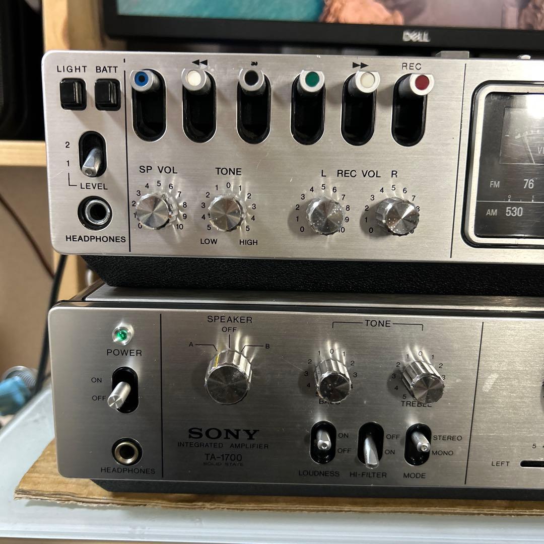 SONY カセットデンスケ CF-2700 + TA-1700