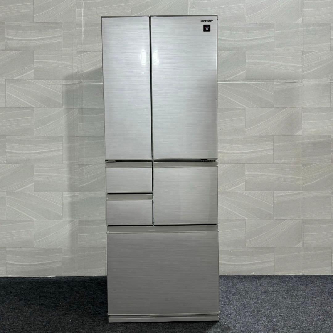 SHARP 大型冷蔵庫 大容量 502L 観音開き 6ドア d2551