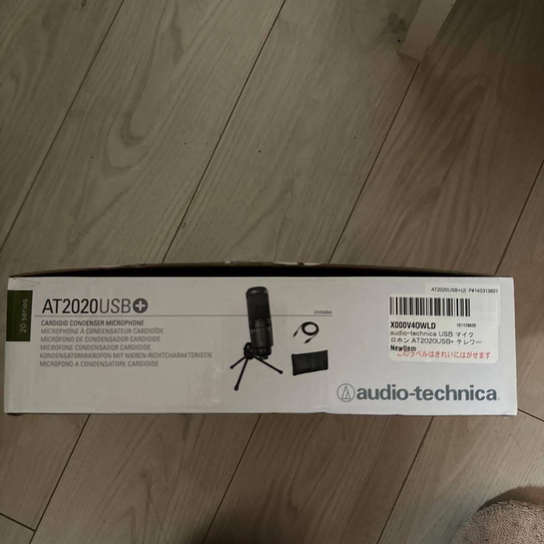 audio-technica AT2020USB+USBマイクロホン