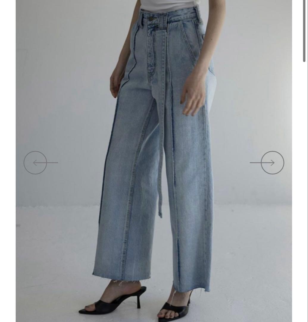 MIELI INVARIANT ICE Bleach denim 再販