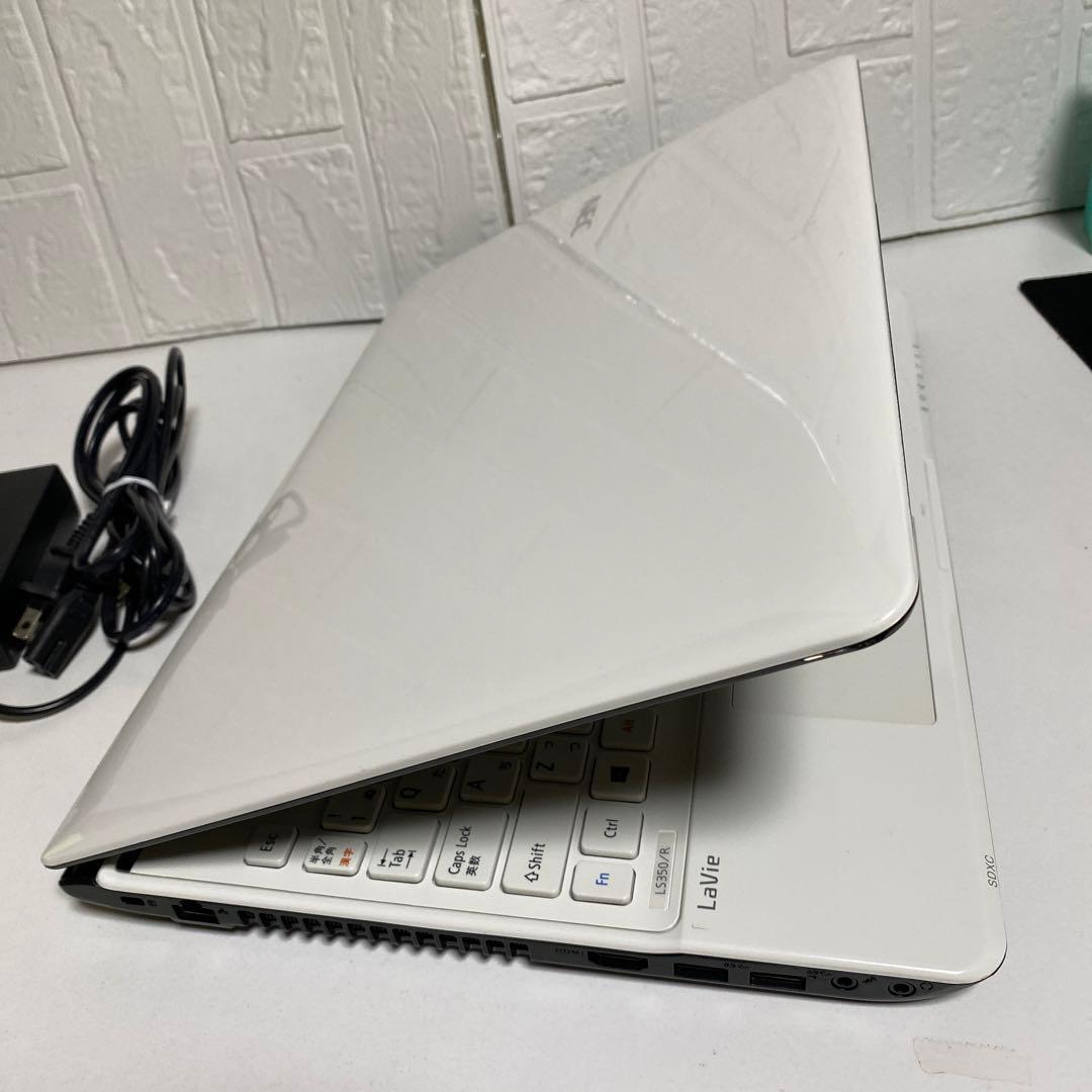 Windows11 オフィス付き　Webカメラ　高速起動SSD NECノートPC