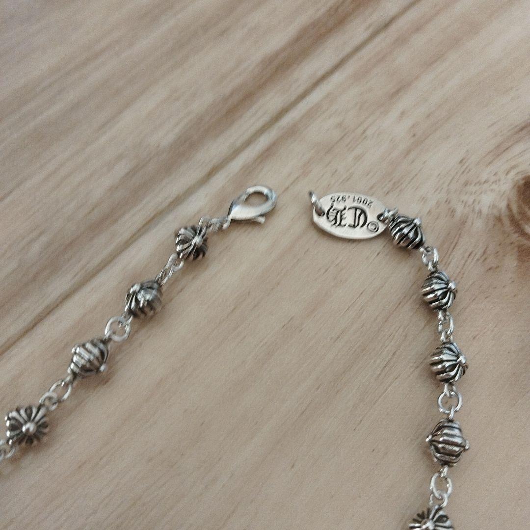 シルバー925刻印 ch刻印 ネックレス クロム