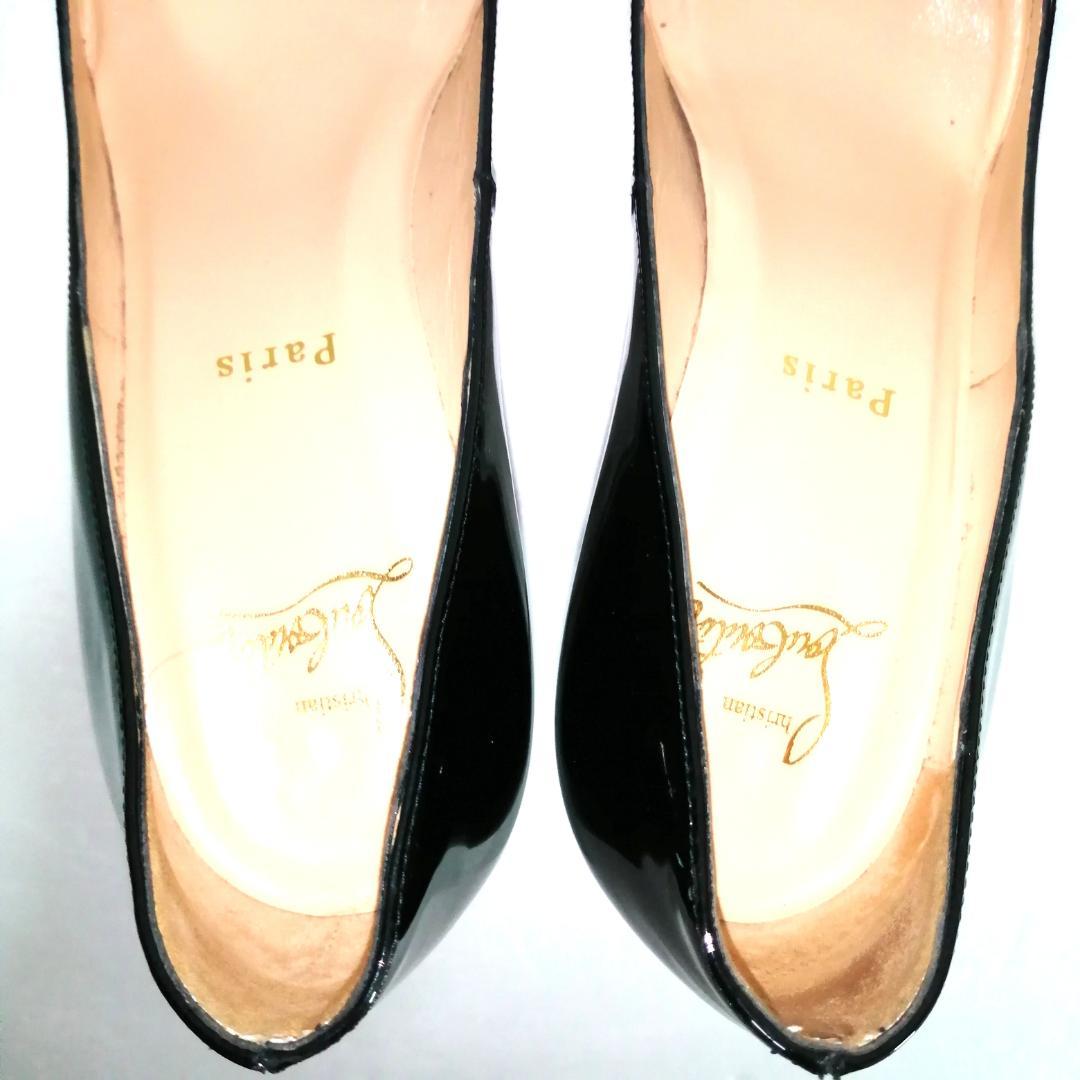 Christian Louboutin パンプス　エナメル　ピンヒール