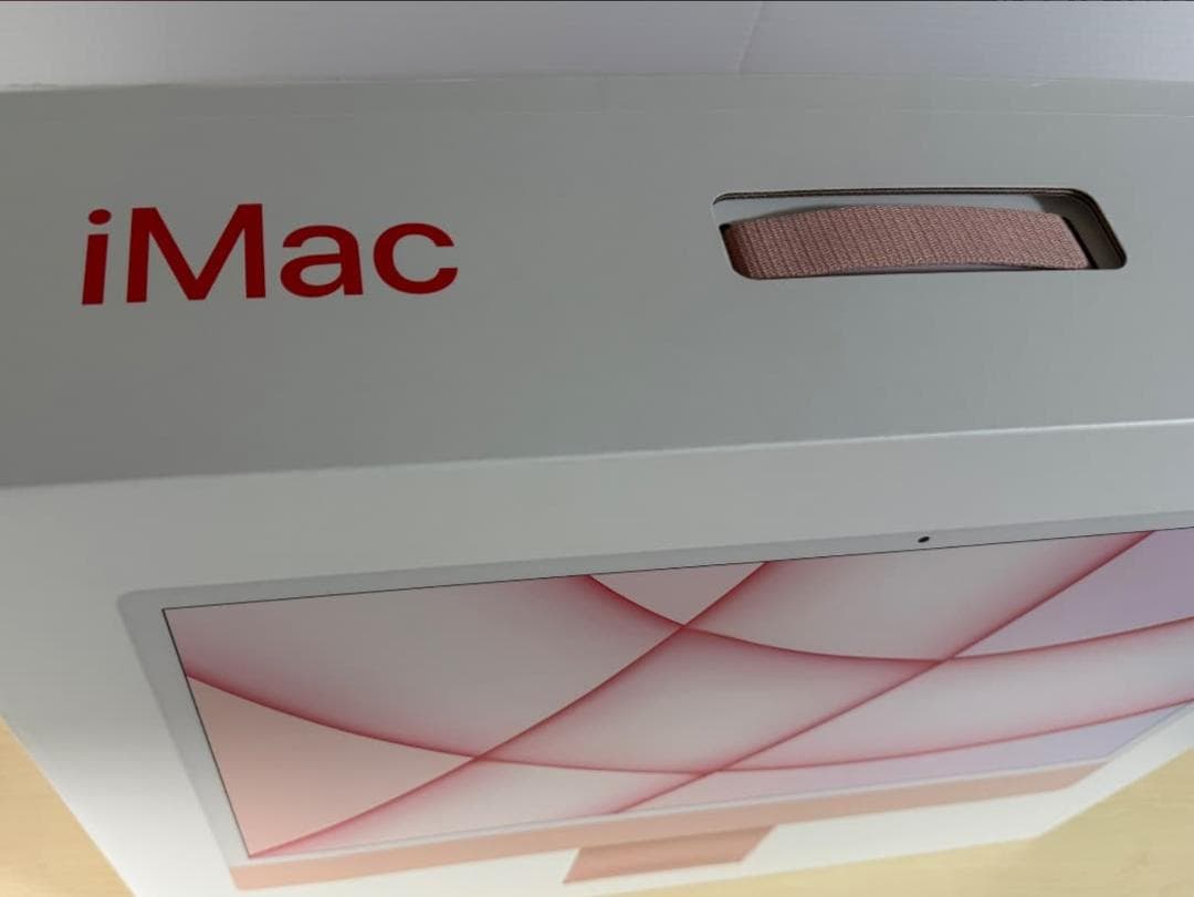 Apple iMac 24-inch, M1, 2021 8GB 256GB 赤