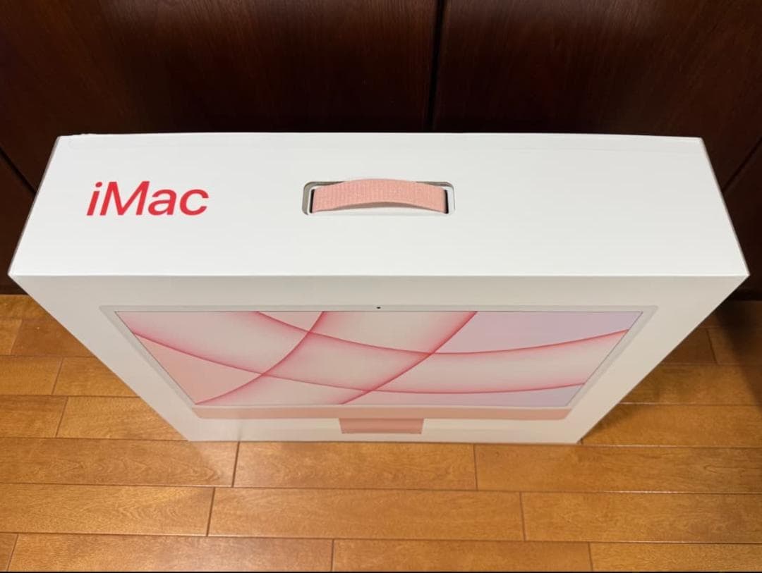 Apple iMac 24-inch, M1, 2021 8GB 256GB 赤