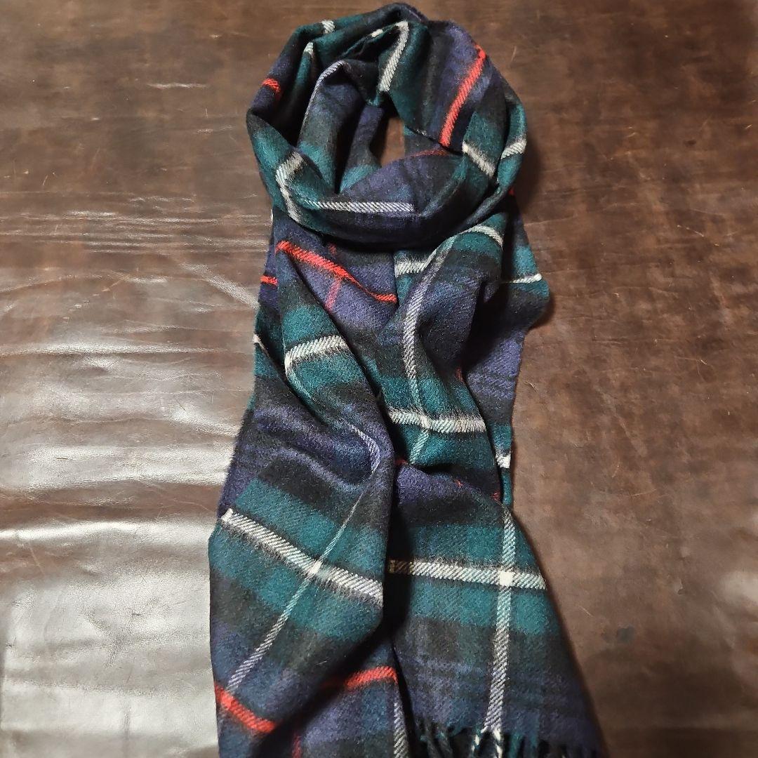 Johnstons　カシミヤマフラー