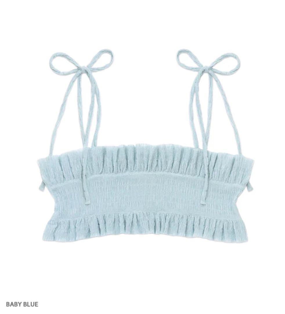 新品　Katie DREAMY DUO キャミソール　ブルー　フリーサイズ