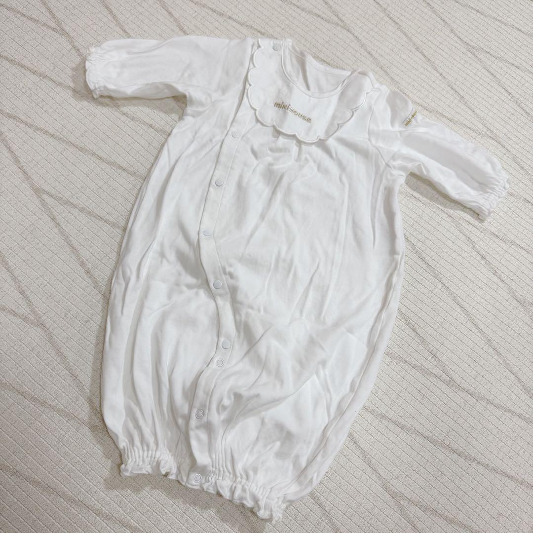 ミキハウス ゴールドラベル 肌着&セレモニードレス&おくるみ 3点セット