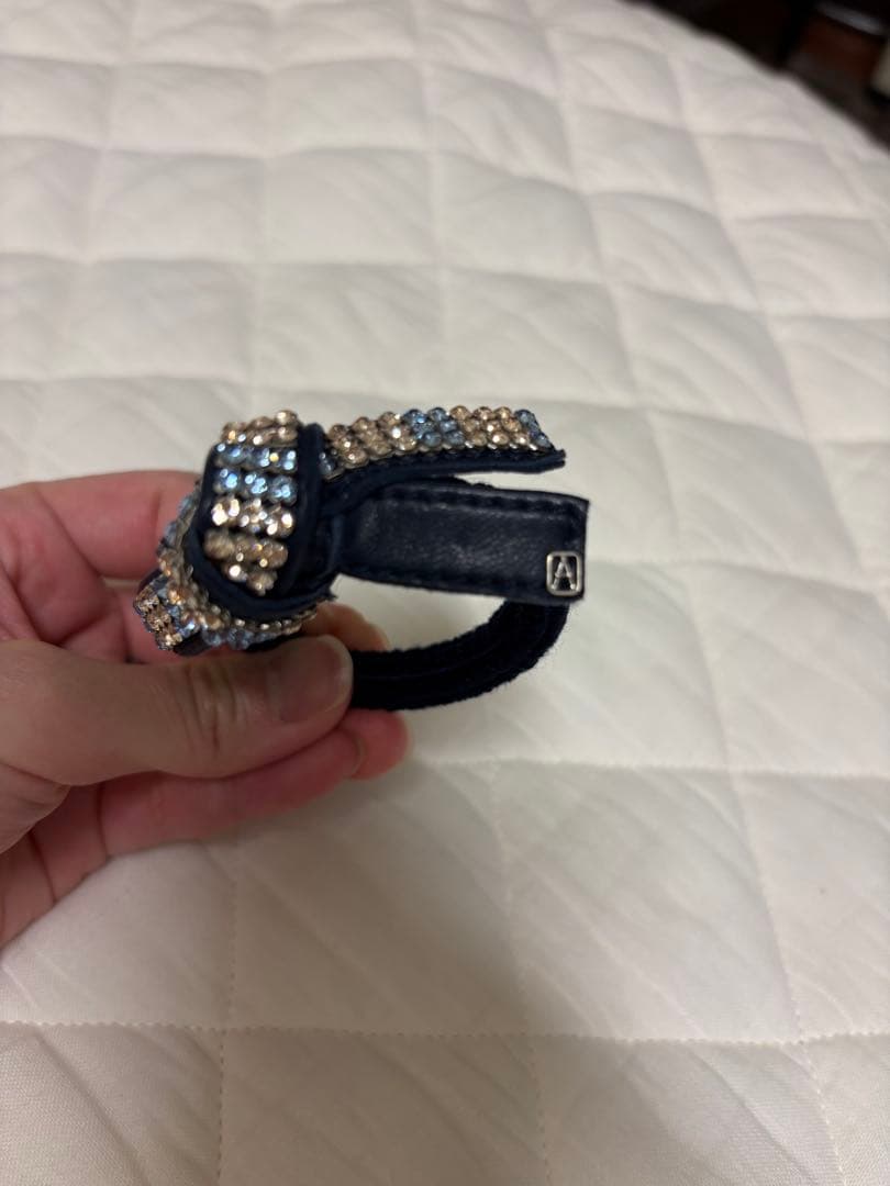 アレクサンドルドゥパリ　スワロフスキー　ヘアゴム