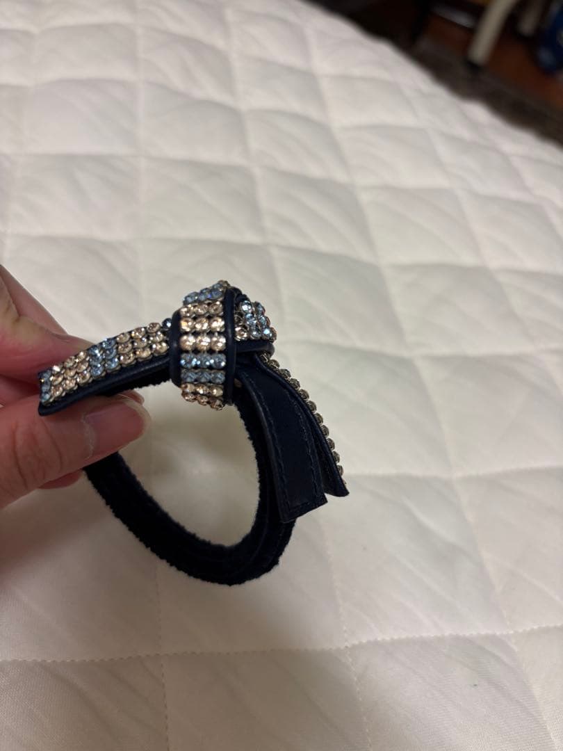 アレクサンドルドゥパリ　スワロフスキー　ヘアゴム