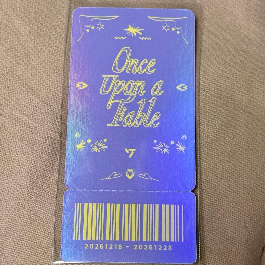 SEVENTEEN HOLIDAY 韓国POPUP 特典 チケット エスクプス