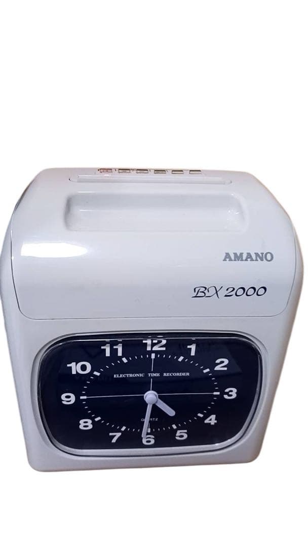 美品　AMANO アマノ　BX 2000 電子タイムレコーダー