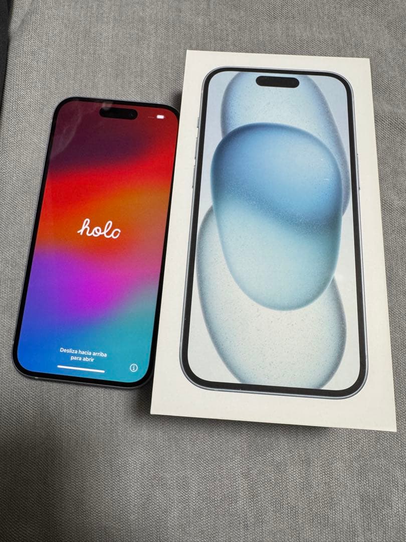 Iphone15本体simフリー256gb ブルー