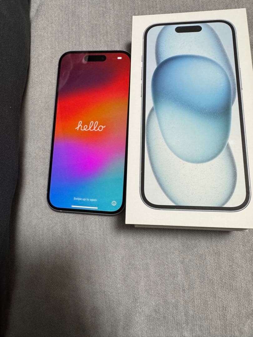 Iphone15本体simフリー256gb ブルー