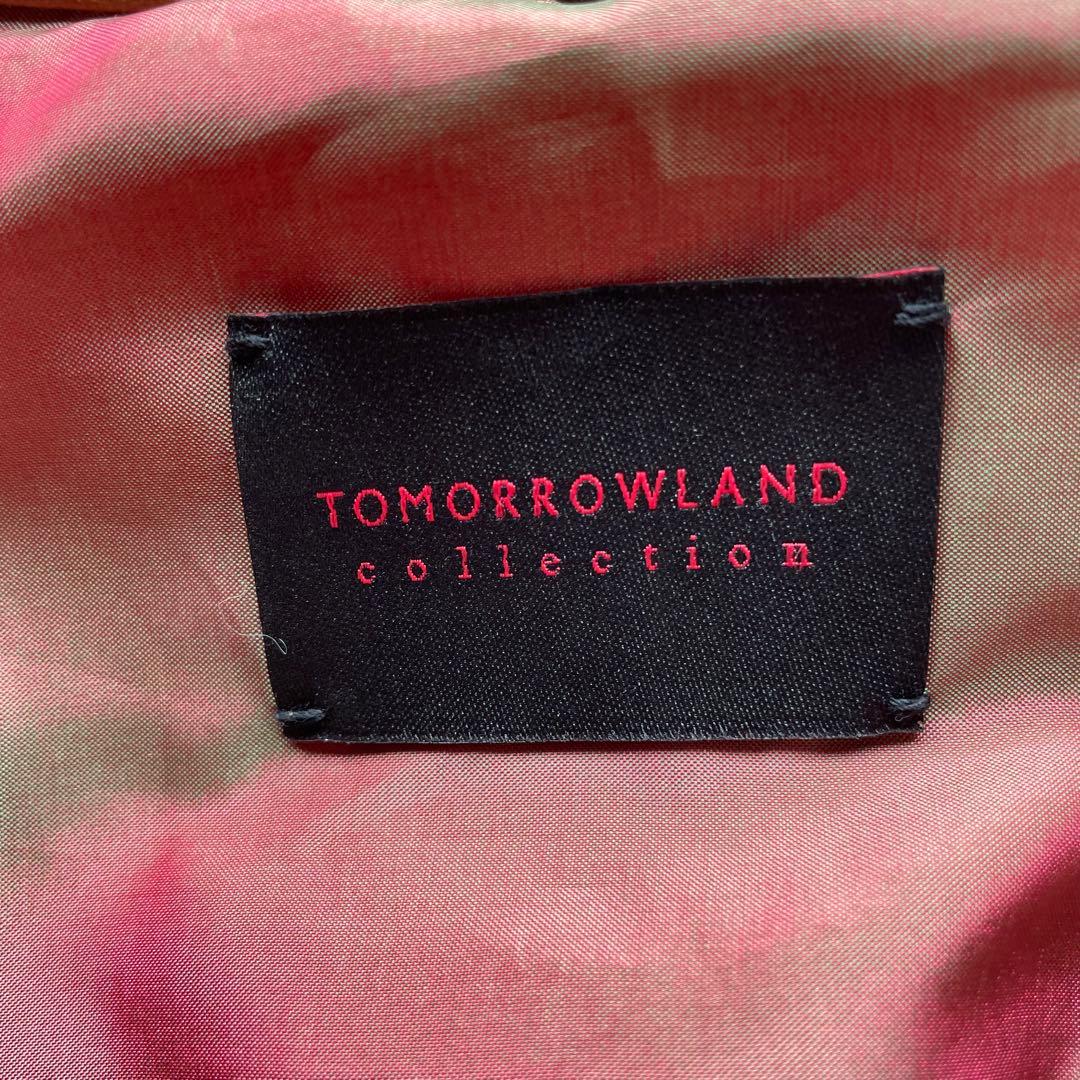 新品　TOMORROWLAND レザージャケット　ブルゾン　ラムレザー　羊革