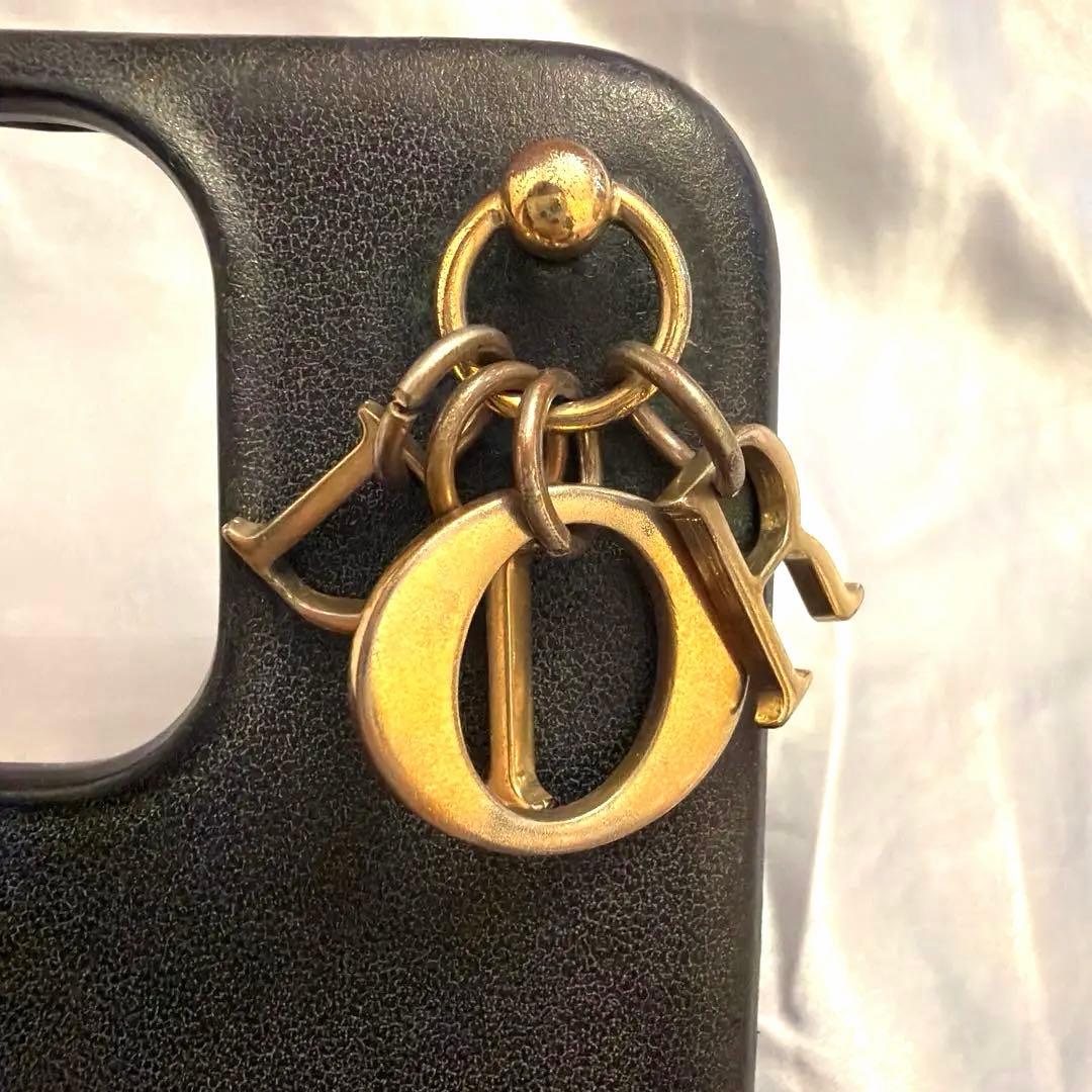 Christian Dior ブラック iPhone13 Pro 用ケース