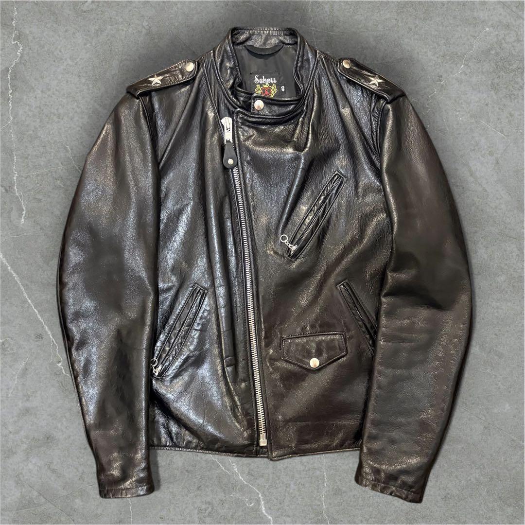 A*蒼様 schott ライダース ワンスター セミダブル 40インチ 603U