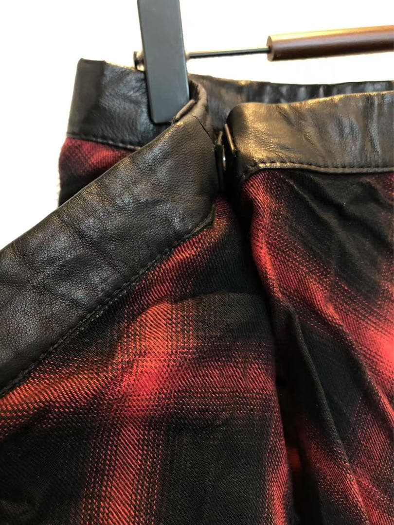 ケムリ初期hyde着用 KMRII チェックスカート yasu