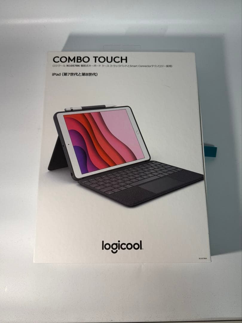 「ipad 第9世代64G」＋「ロジクールトラックパッド付き キーボードケース」