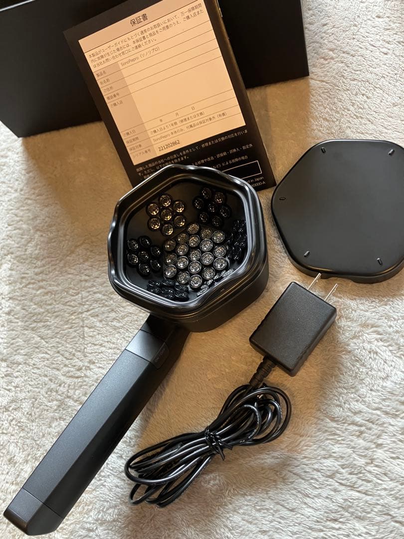 SonoRepro（ソノリプロ）超音波スカルプケアデバイス 頭皮ケア　極美品
