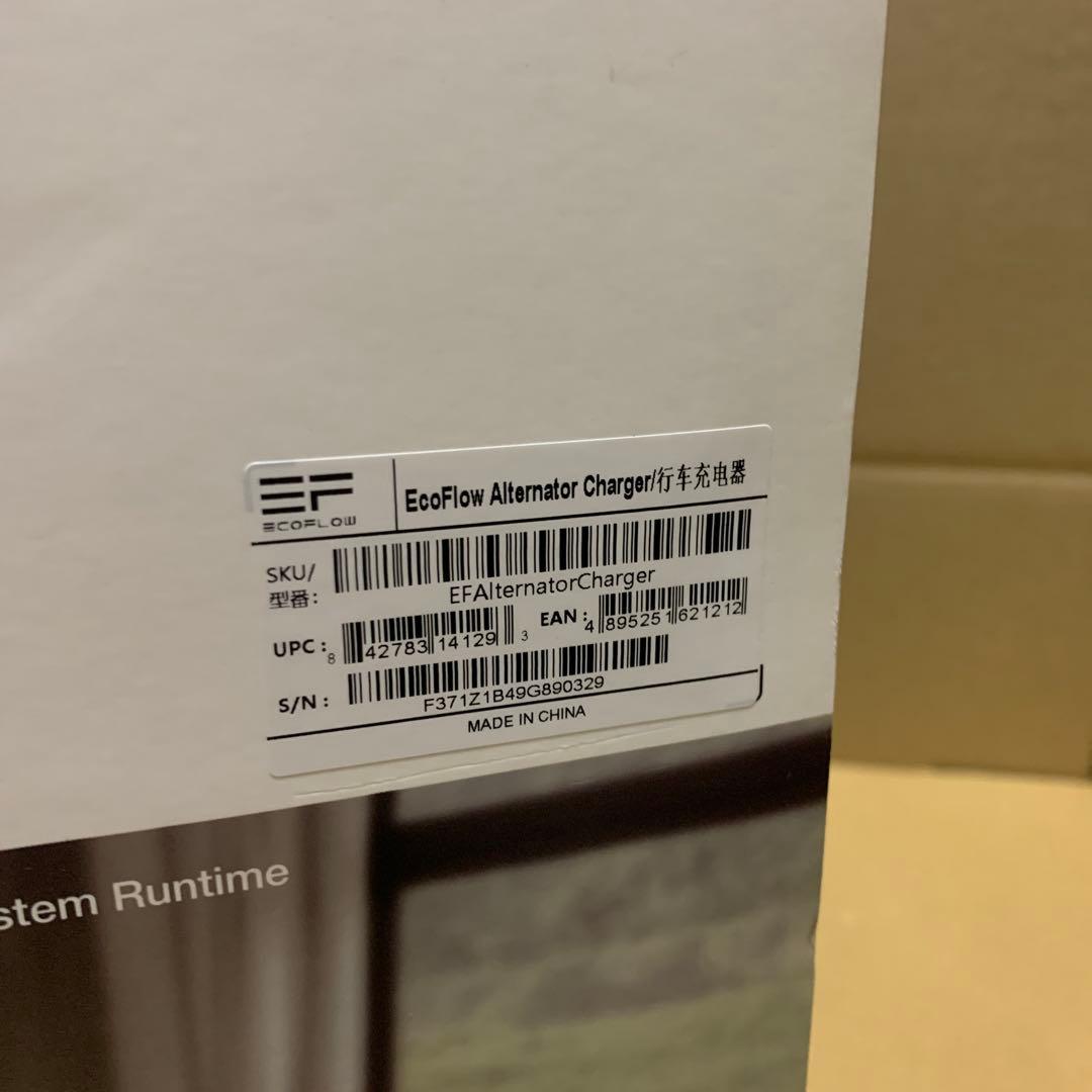 新品未開封　EcoFlow Alternator Charger 800W