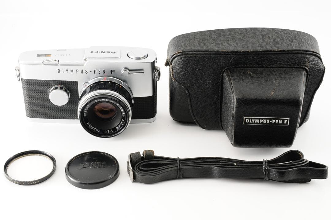 【ケース付】 オリンパス Olympus PEN FT 38mm F1.8