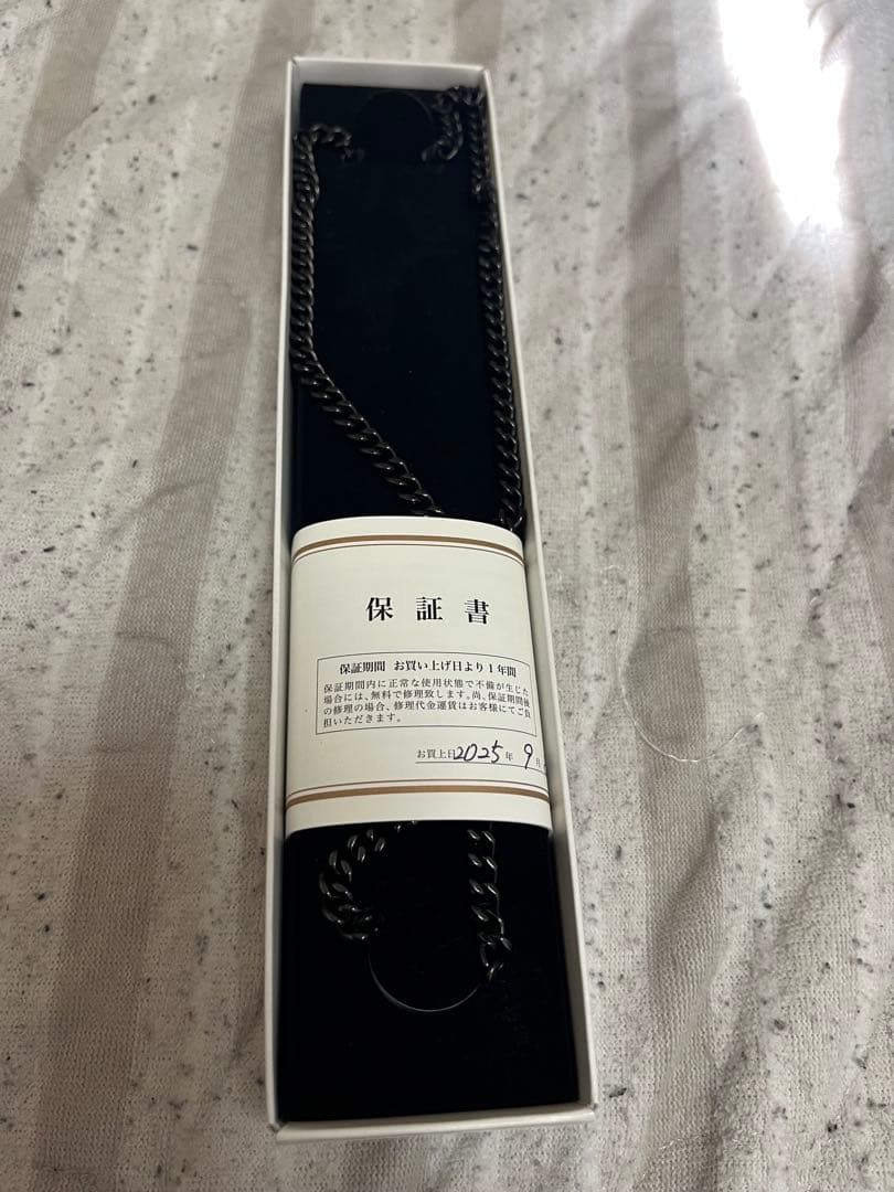 T*T様 日本製ファイテン炭化チタンチェーンネックレス 65cm