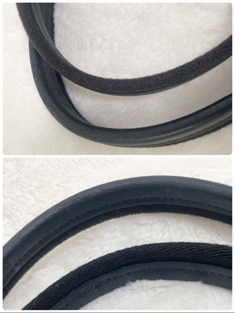 FURLAリバーシブル メンズトートバッグ ユリッセレザー 大容量 美品 黒