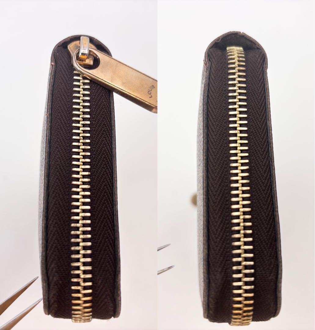 ルイ・ヴィトン N41661 ダミエ ジッピーウォレット ラウンドジップ 長財布