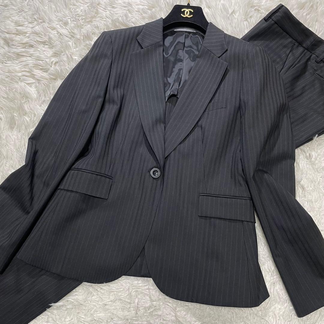 美品 アオキ LES MUES レミュー プレミアムウォッシュスーツ LL