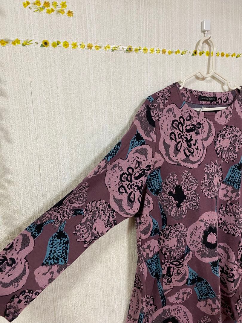 【新品・未使用、タグ付き】Atsuko Matano 花柄パジャマ　L