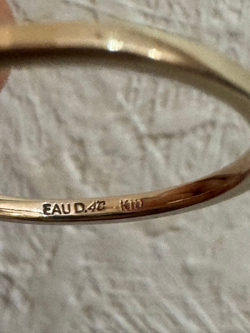 オデュース4℃ オパールダイヤモンドリング　9号