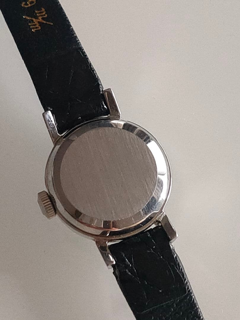 美品 オメガ デビル レディース 自動巻き カットガラス ヴィンテージ 稼働品