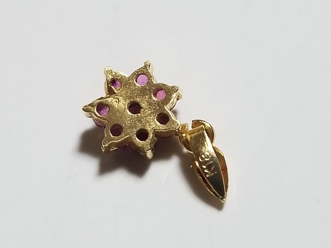 ク*ー様 中古18Kゴールドリングとイヤリングネックレス、4.61グラム