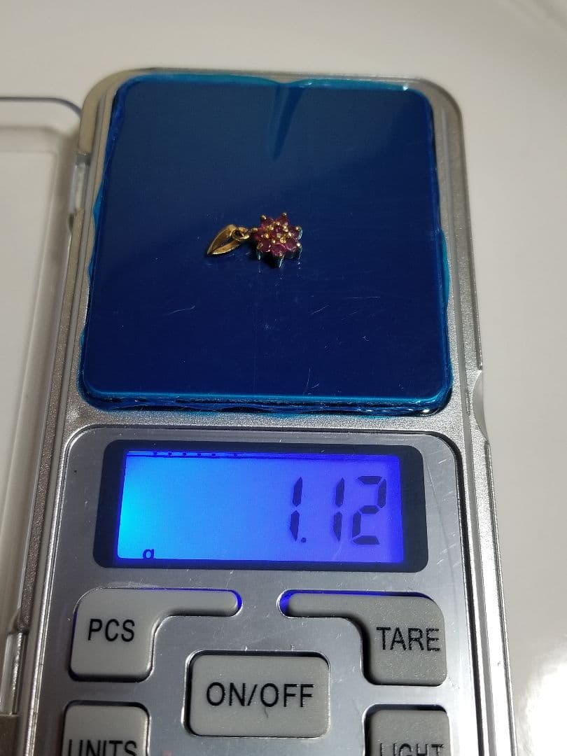 ク*ー様 中古18Kゴールドリングとイヤリングネックレス、4.61グラム