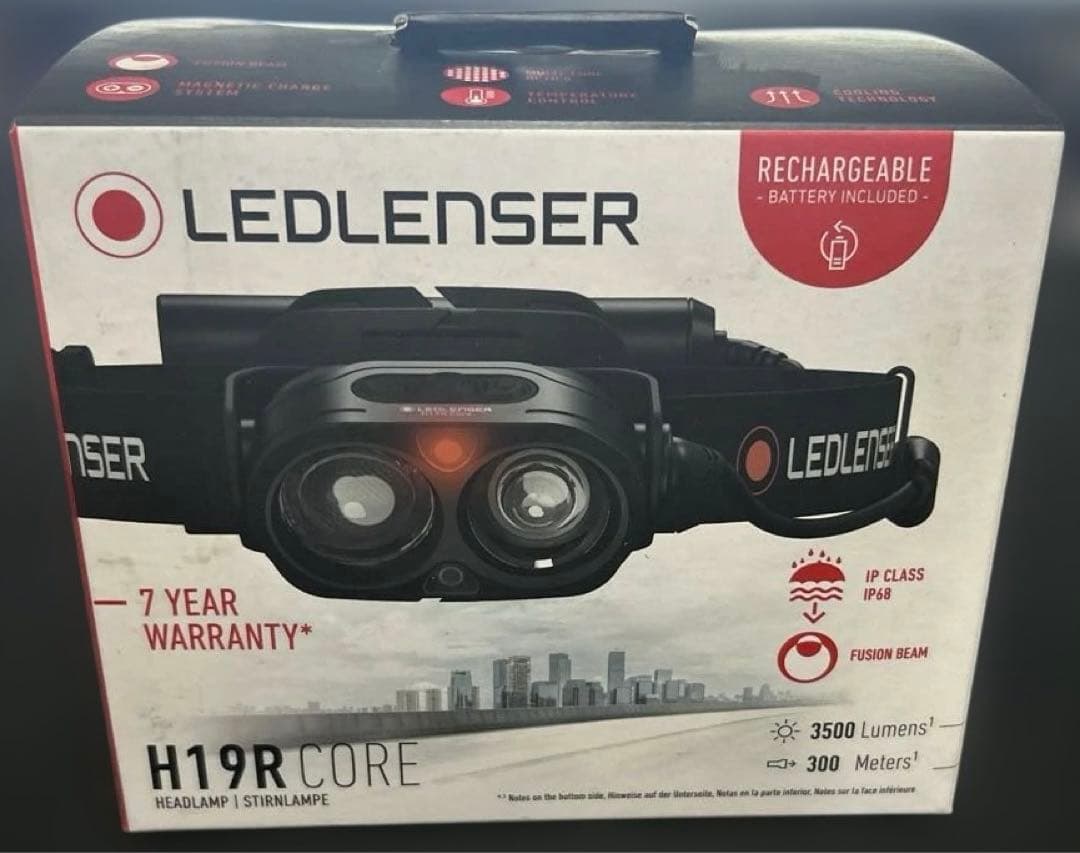 LEDLENSER H19R CORE ヘッドランプ