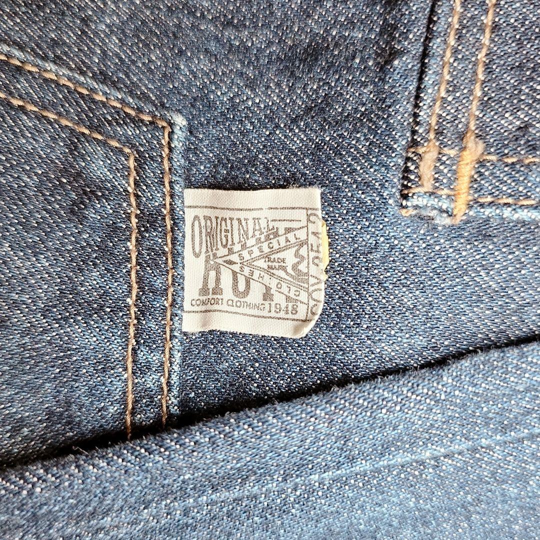 美品 36インチ 備中倉敷工房 ETERNAL 日本製 濃紺 カーゴペインター