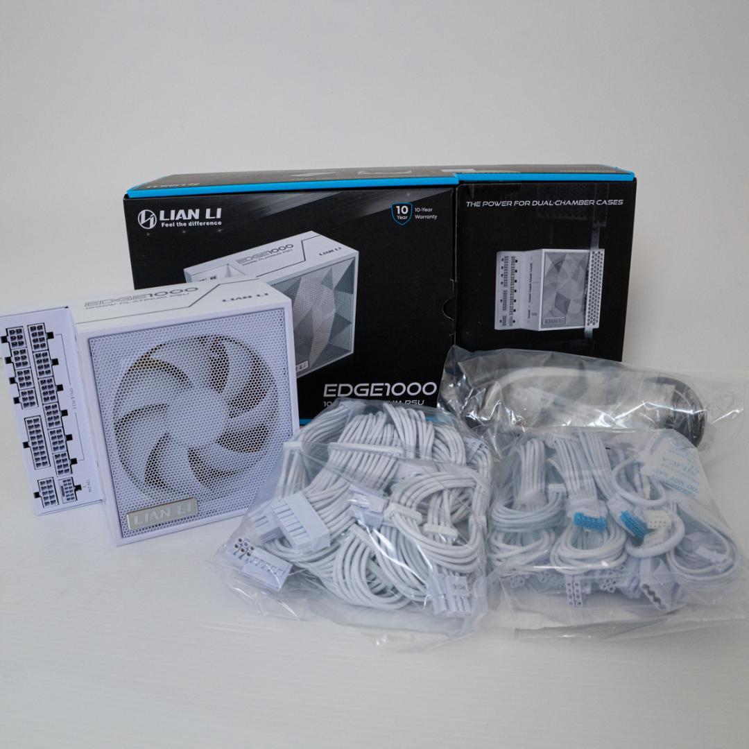 Lian Li EDGE PLATINUM 1000W 電源ユニット ホワイト