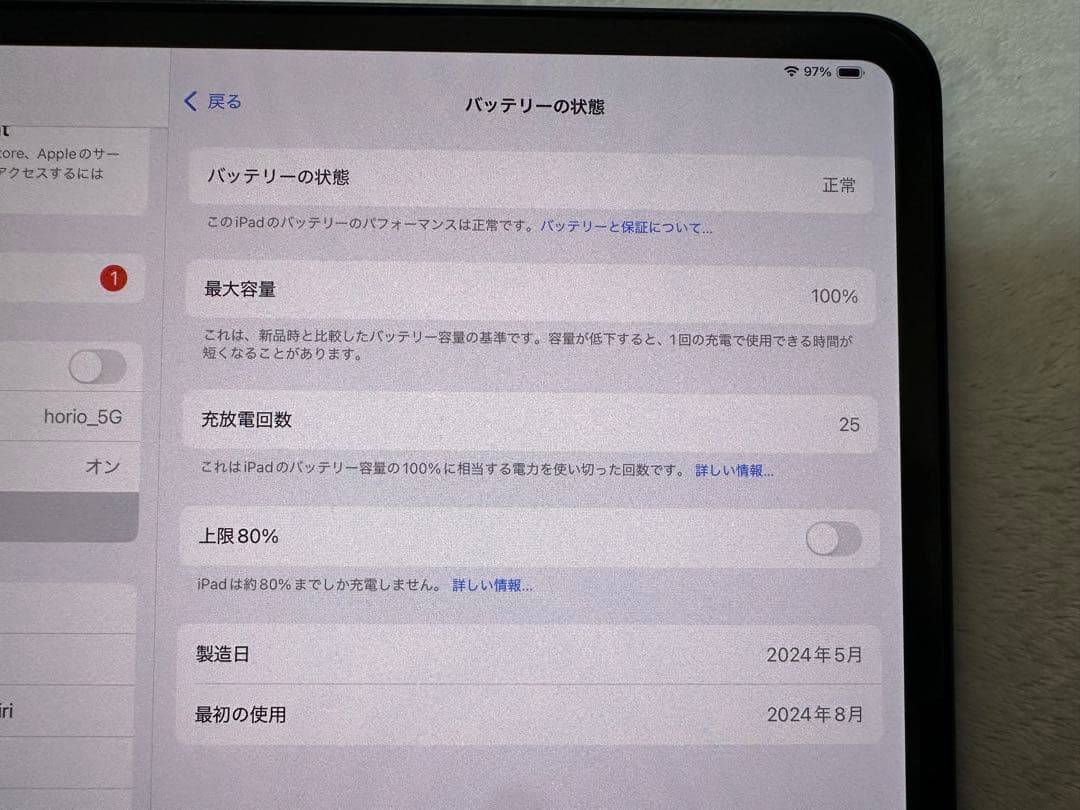 iPad Pro 13インチ M4 Wi-Fi 256GB スペースブラック