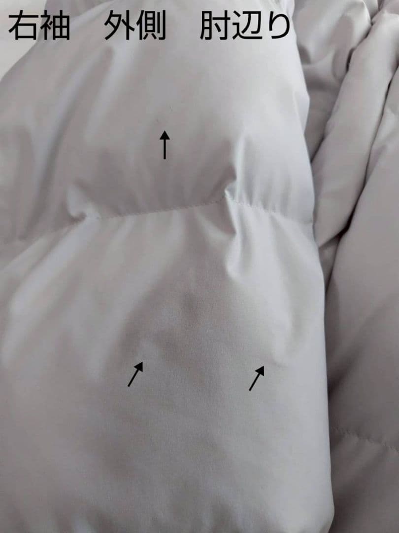 ノースフェイス　ダウン　ライトグレー　グレー　レディース　Sサイズ　アウター