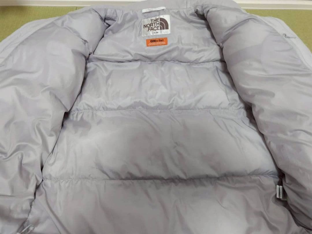 ノースフェイス　ダウン　ライトグレー　グレー　レディース　Sサイズ　アウター
