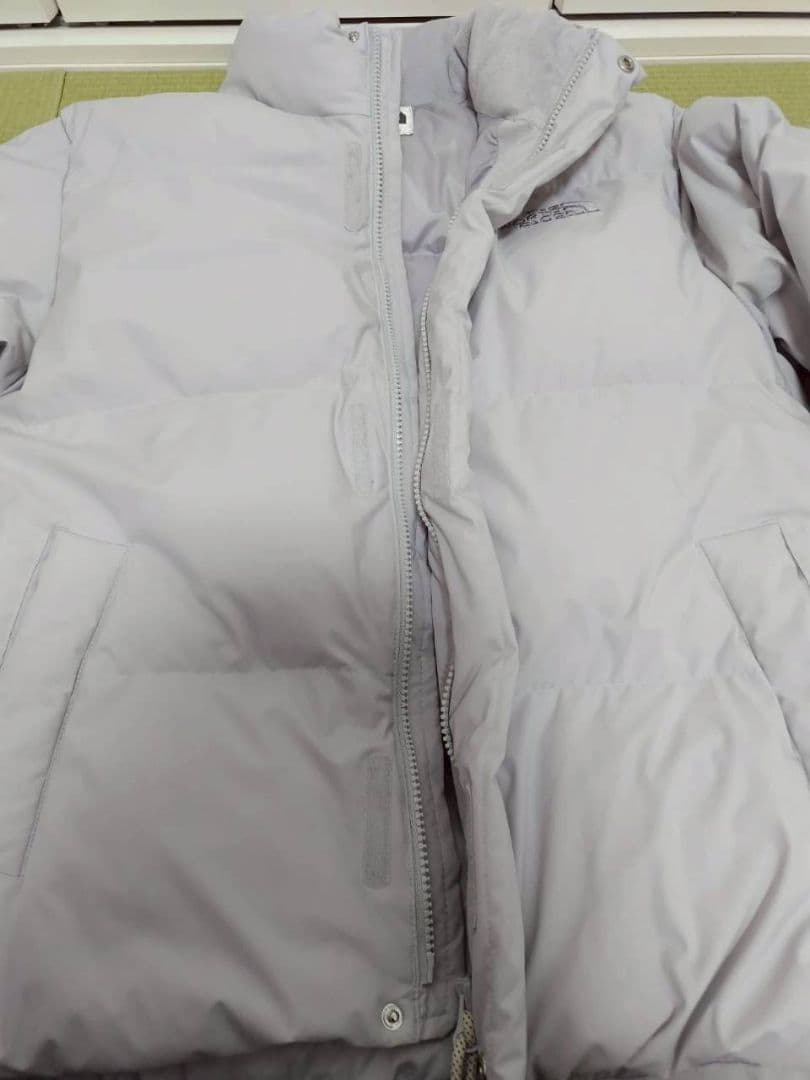 ノースフェイス　ダウン　ライトグレー　グレー　レディース　Sサイズ　アウター