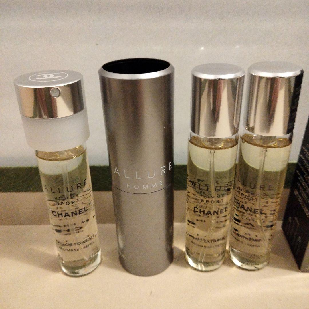 シャネル アリュール オム スポーツ トラベル スプレイ 3x20ml