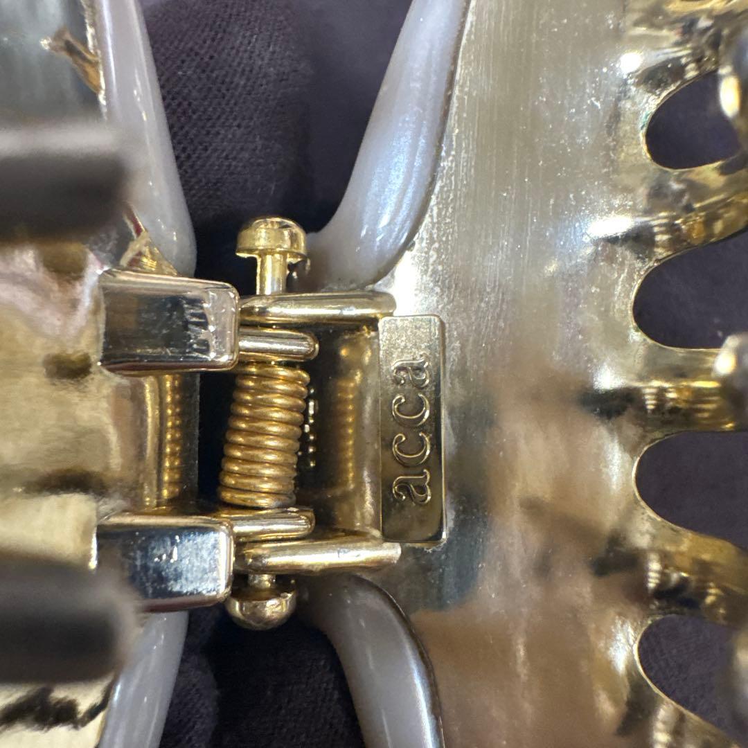 acca ティアラクイーン クリップ Lサイズ ゴールドベージュ