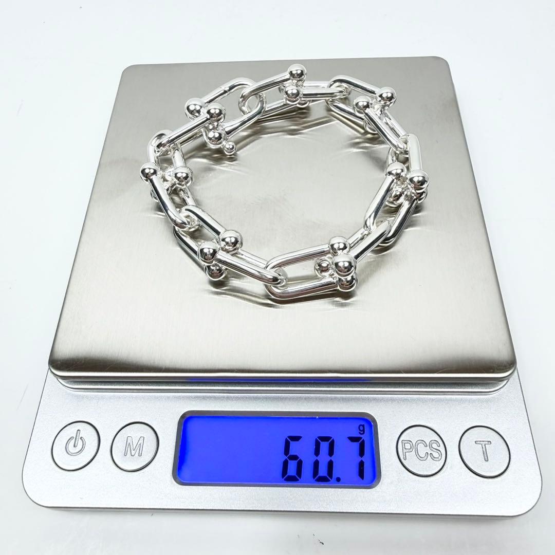 100%本物 超美品 ティファニー ハードウェア ラージ リンク ブレスレット