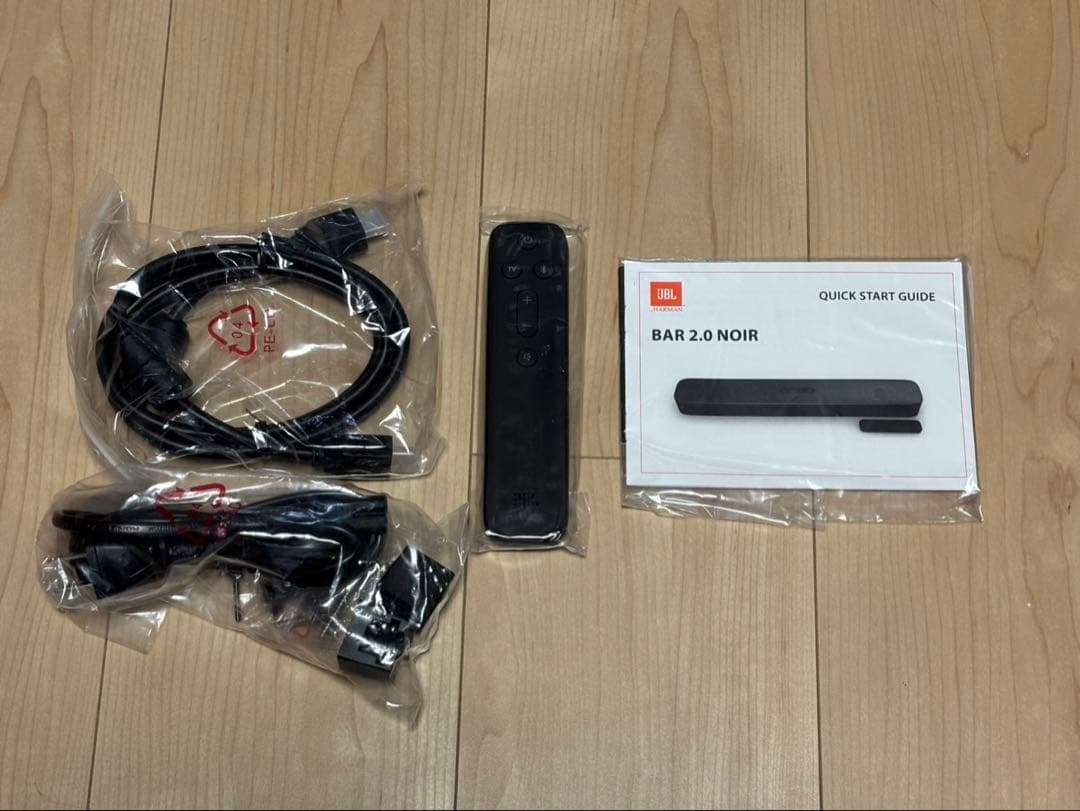 JBL サウンドバー　BAR 2.0 NOIR