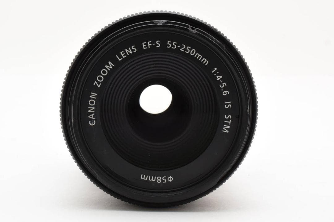 【美品・動確済】キャノン EF-S 55-250mm F4-5.6 IS STM