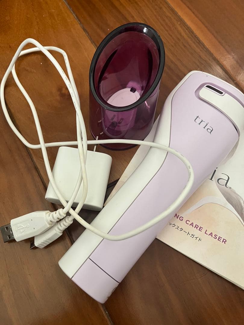 動作確認済トリア スキンエイジングケアレーザー美顔器