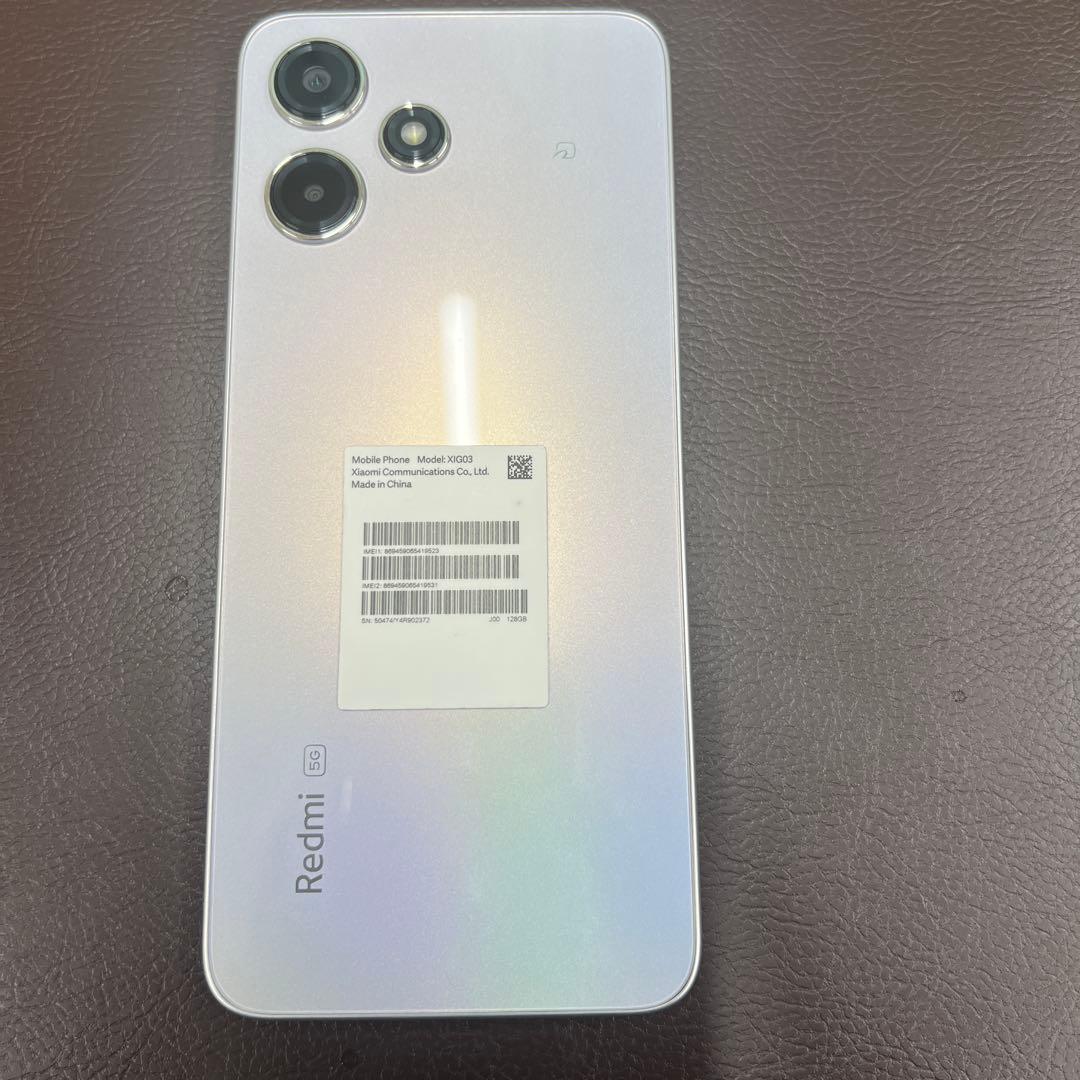 Xiaomi Redmi 12 5G 本体 ポーラーシルバーSIMフリー