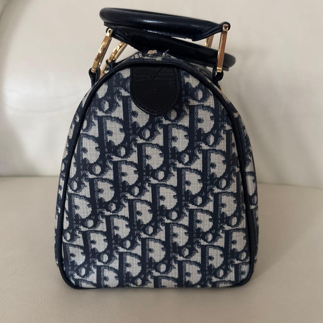 Christian Dior トロッター ミニボストンバッグ